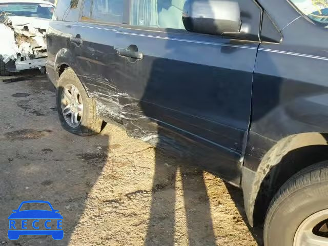 2004 HONDA PILOT EXL 2HKYF18634H516801 image 8