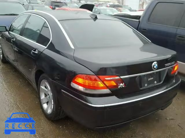 2007 BMW 750LI WBAHN83507DT72884 image 2