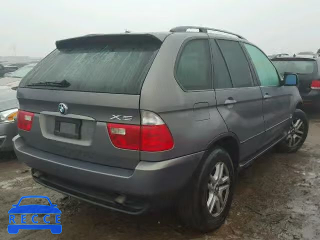 2006 BMW X5 3.0I 5UXFA135X6LY24565 зображення 3