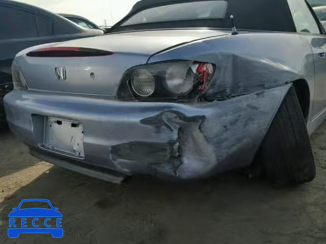 2002 HONDA S2000 JHMAP11472T002402 image 8