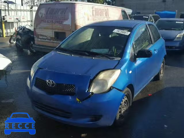 2007 TOYOTA YARIS JTDJT923775076397 image 1