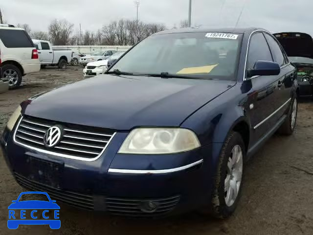 2003 VOLKSWAGEN PASSAT GLX WVWTH63B93P348929 зображення 1