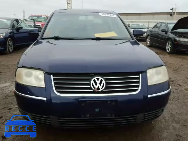 2003 VOLKSWAGEN PASSAT GLX WVWTH63B93P348929 Bild 8