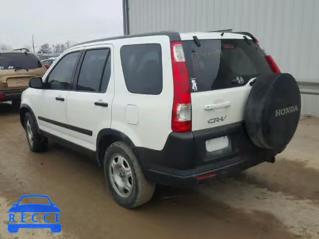 2006 HONDA CR-V LX JHLRD68506C007409 зображення 2