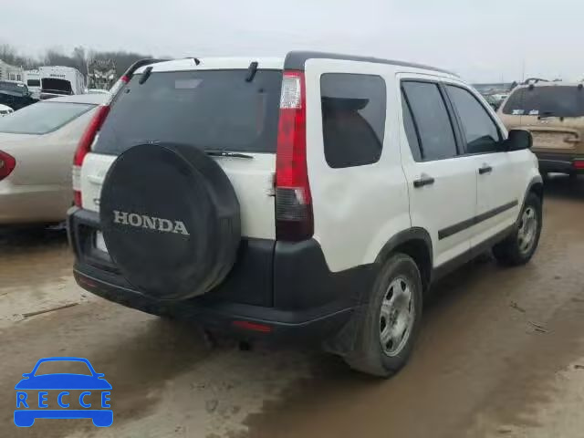 2006 HONDA CR-V LX JHLRD68506C007409 зображення 3