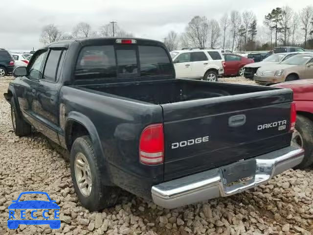 2003 DODGE DAKOTA QUA 1D7HL48X93S239175 image 2