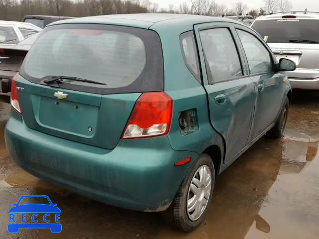 2004 CHEVROLET AVEO KL1TD62644B226291 зображення 3