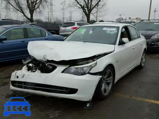 2008 BMW 528I WBANU535X8CT08427 image 1