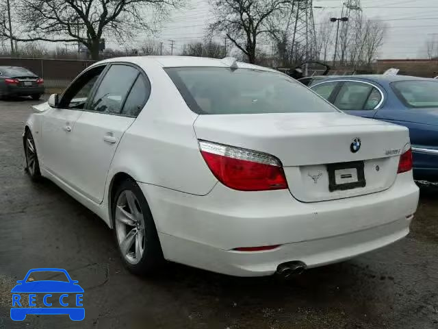 2008 BMW 528I WBANU535X8CT08427 зображення 2