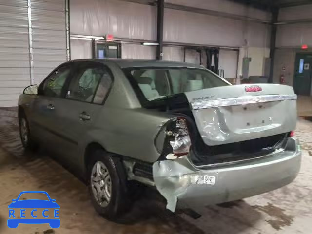 2005 CHEVROLET MALIBU 1G1ZS52F65F235290 image 2