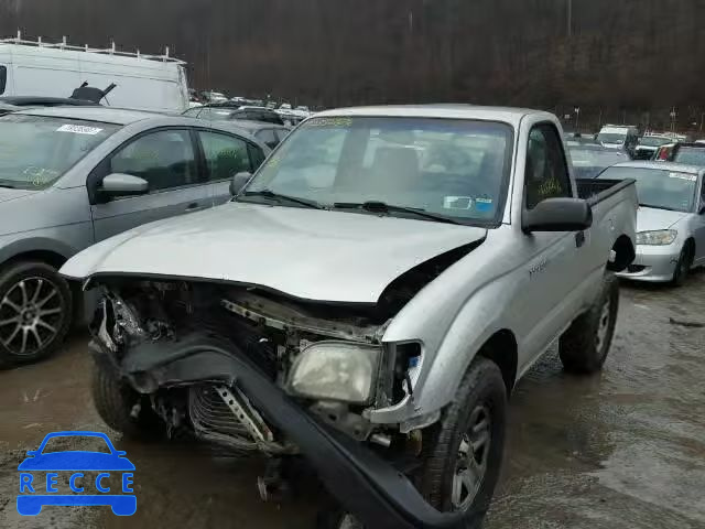 2001 TOYOTA TACOMA 5TENL42N91Z831107 image 1