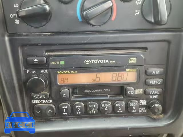 2001 TOYOTA TACOMA 5TENL42N91Z831107 image 8