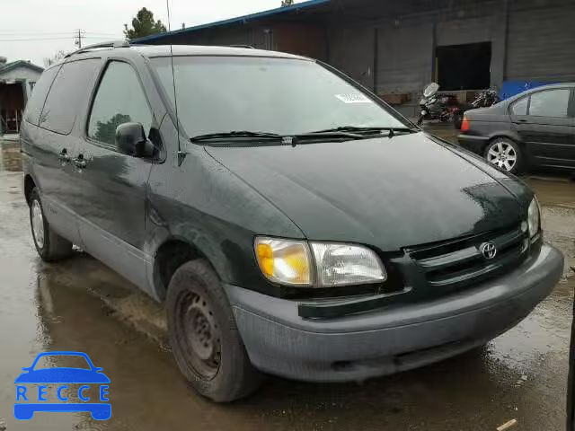 1999 TOYOTA SIENNA LE/ 4T3ZF13C6XU122918 image 0