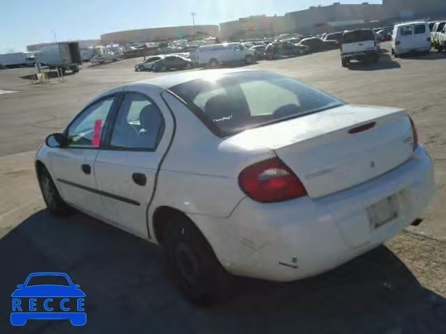 2003 DODGE NEON SE 1B3ES26C03D244856 image 2