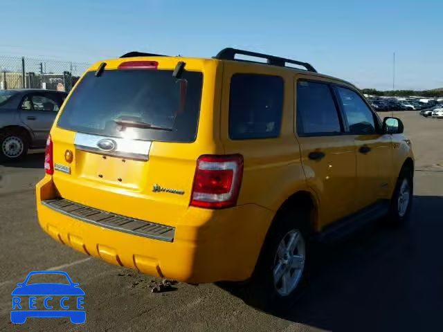 2008 FORD ESCAPE HEV 1FMCU49H68KB93803 зображення 3