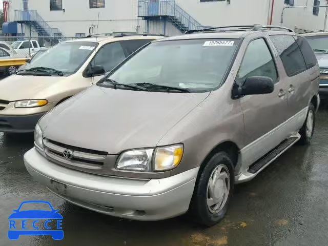 1999 TOYOTA SIENNA LE/ 4T3ZF13C5XU146367 image 1