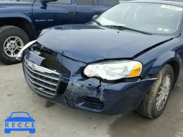 2006 CHRYSLER SEBRING TO 1C3EL56R16N192450 image 9