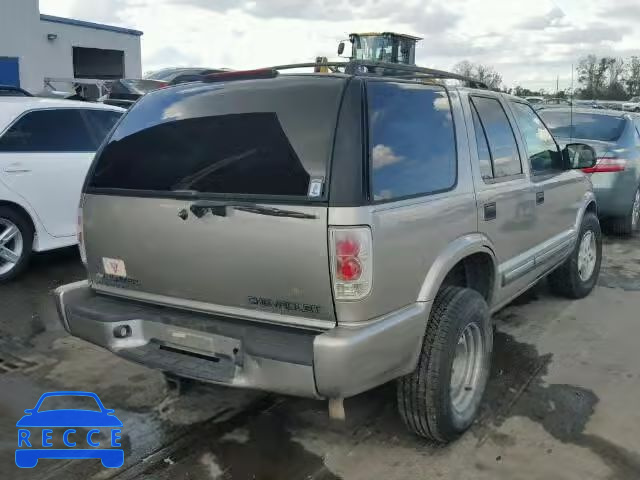 2000 CHEVROLET BLAZER 1GNDT13W5YK249867 image 3