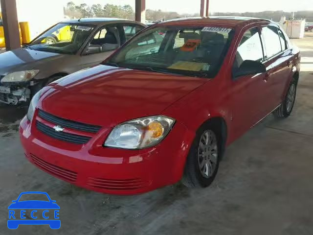 2009 CHEVROLET COBALT LS 1G1AS58HX97166495 image 1