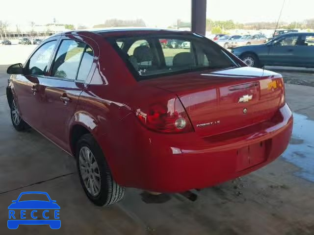 2009 CHEVROLET COBALT LS 1G1AS58HX97166495 image 3