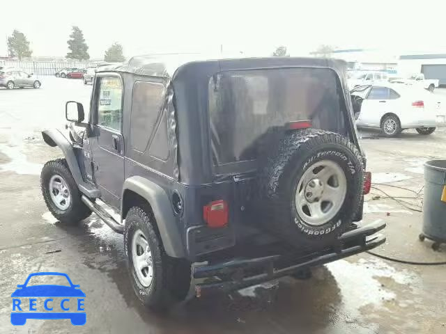 2006 JEEP WRANGLER 1J4FA39S76P748056 image 2