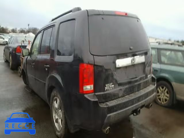 2009 HONDA PILOT EXL 5FNYF48549B017505 image 2