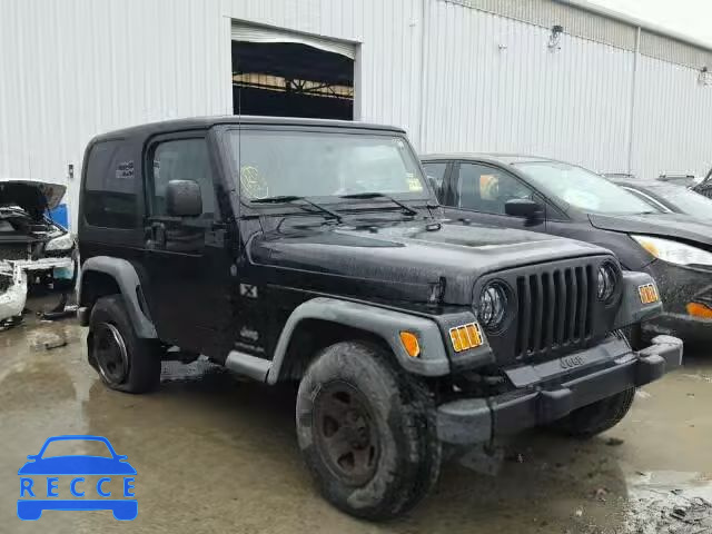 2004 JEEP WRANGLER X 1J4FA39S64P725364 image 0