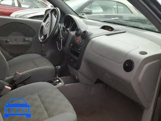 2005 CHEVROLET AVEO/LS KL1TD52625B439574 image 4