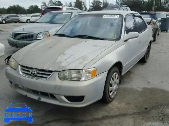 2001 TOYOTA COROLLA CE 1NXBR12E91Z546086 image 1