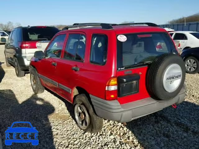 2002 CHEVROLET TRACKER 2CNBJ13C926952020 зображення 2