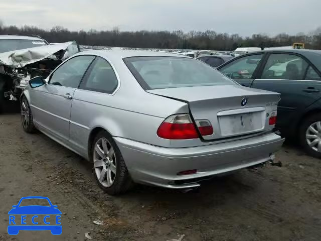 2002 BMW 325CI WBABN33482PG55317 image 2