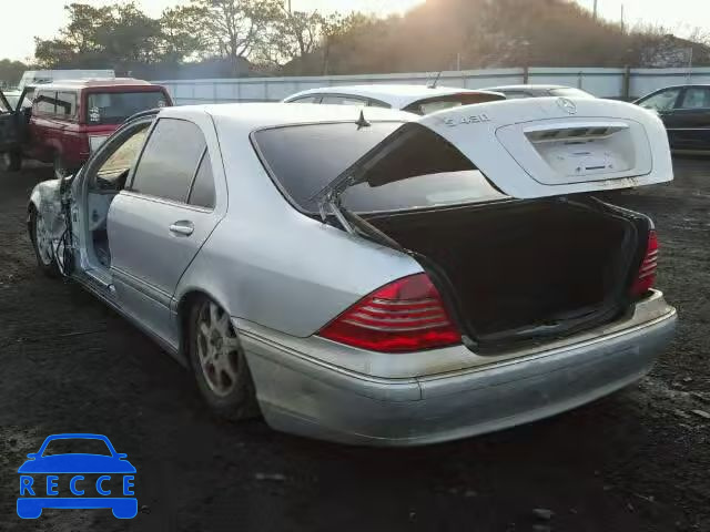 2000 MERCEDES-BENZ S430 WDBNG70J4YA055669 зображення 2