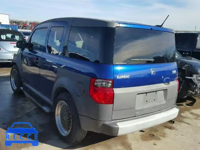 2005 HONDA ELEMENT EX 5J6YH28675L009858 image 2