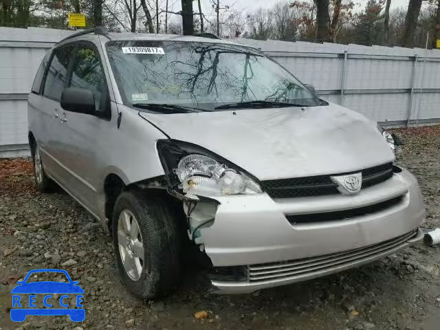 2004 TOYOTA SIENNA CE/ 5TDZA23CX4S039333 зображення 0