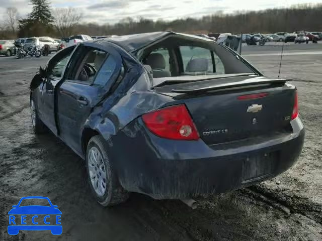 2009 CHEVROLET COBALT LS 1G1AK58H097116270 image 2