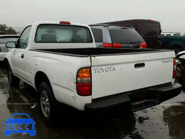 2001 TOYOTA TACOMA 5TENL42N61Z735340 image 2