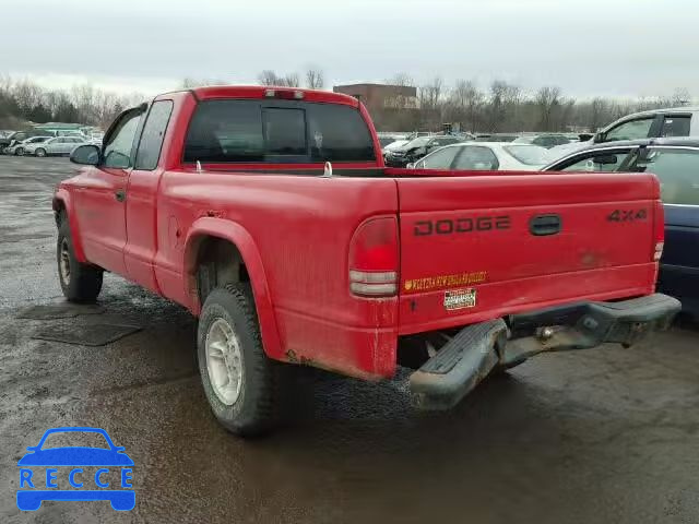 1999 DODGE DAKOTA 1B7GG22X6XS259221 image 2