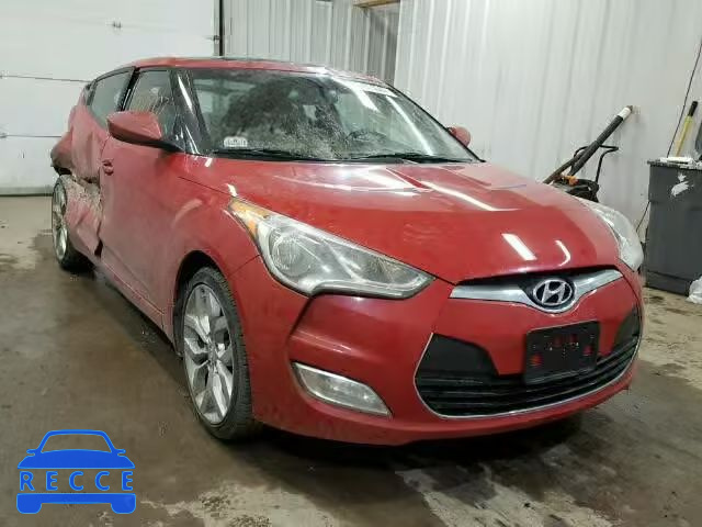 2013 HYUNDAI VELOSTER KMHTC6AD2DU095129 image 0