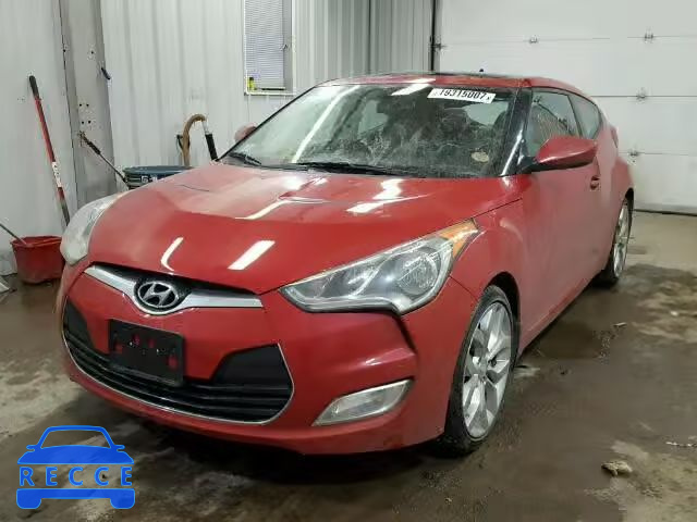 2013 HYUNDAI VELOSTER KMHTC6AD2DU095129 image 1