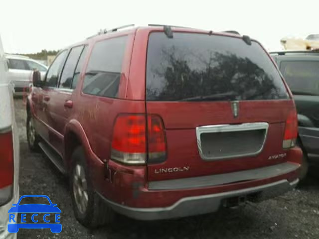 2003 LINCOLN AVIATOR 5LMEU78H93ZJ39727 зображення 2