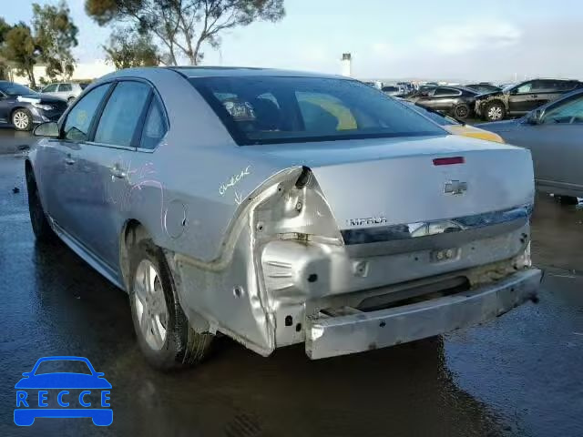 2010 CHEVROLET IMPALA LS 2G1WA5EN7A1128341 зображення 2