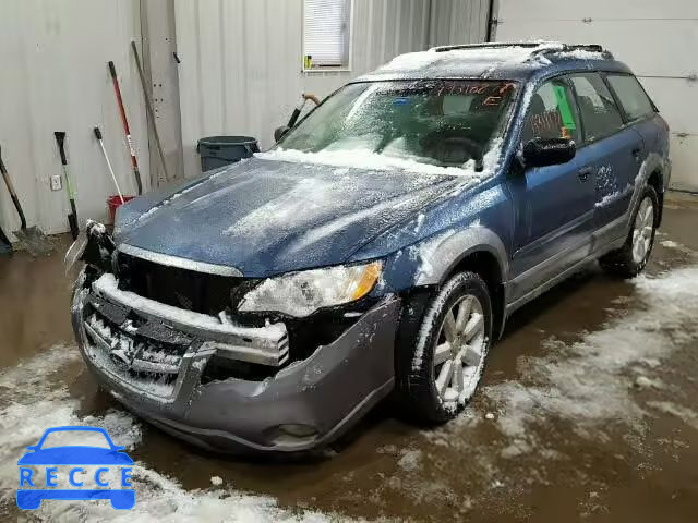 2008 SUBARU OUTBACK 2. 4S4BP61C287324050 зображення 1