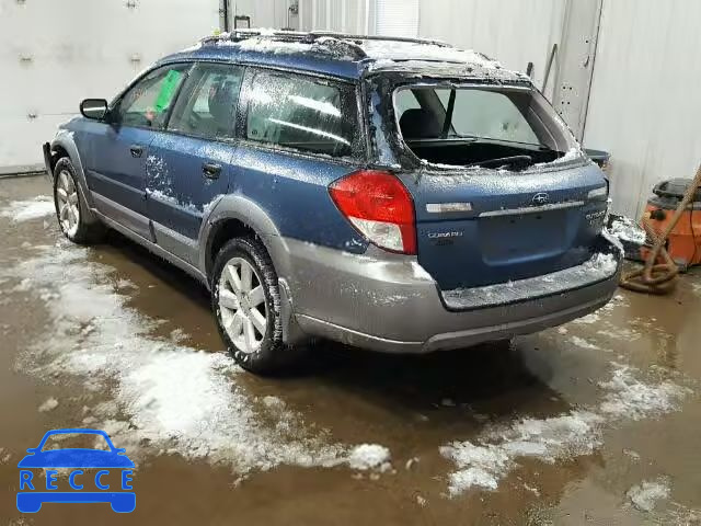 2008 SUBARU OUTBACK 2. 4S4BP61C287324050 зображення 2