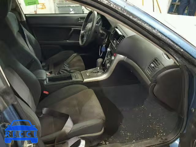 2008 SUBARU OUTBACK 2. 4S4BP61C287324050 image 4