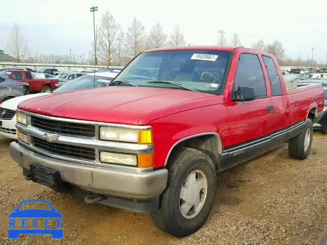 1998 CHEVROLET K1500 1GCEK19M9WE166301 image 1