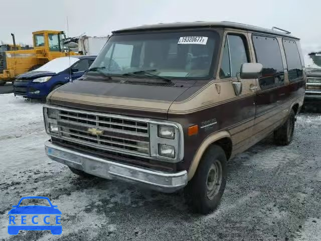 1989 CHEVROLET G20 SPORTV 2GBEG25K2K4112123 зображення 1