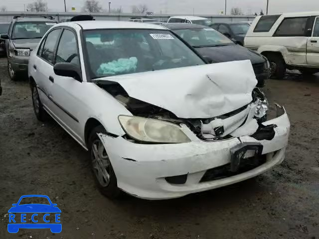 2004 HONDA CIVIC DX V 2HGES16314H555565 image 0