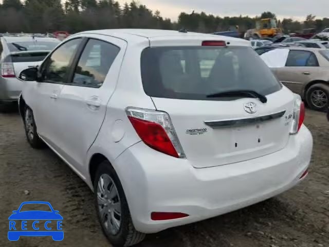 2012 TOYOTA YARIS JTDKTUD36CD525637 зображення 2