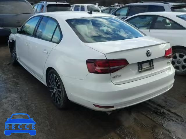 2016 VOLKSWAGEN JETTA SPOR 3VWD17AJ4GM241191 зображення 2