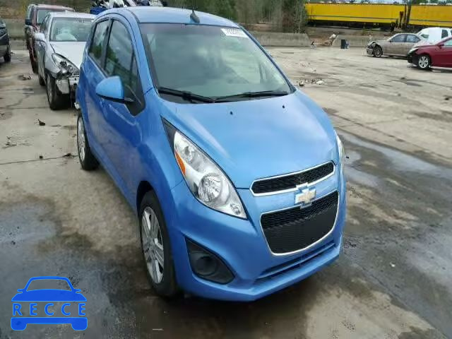 2014 CHEVROLET SPARK 1LT KL8CD6S90EC483763 зображення 0